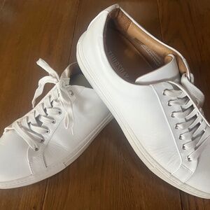 Thursday Everyday Premier White Leather Casual Sneaker Shoe Low Top Men’s 11 US